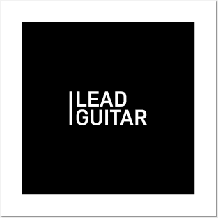 Lead Guitar Dark Theme Posters and Art